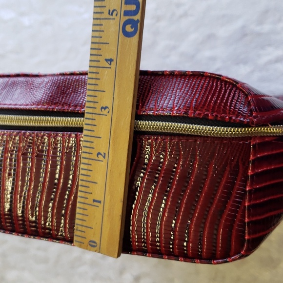 Estee Lauder Makeup Bag Cosmetic Case Travel Laptop Tablet Bag Red Large - Picture 11 of 11